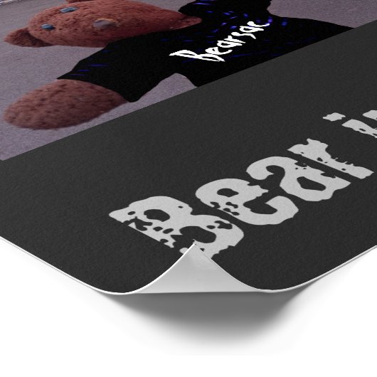 Poster Ours dans le bois (Coin)