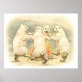 Poster Ours dansants (Devant)