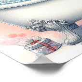 Poster Ours de bain bulle (Coin)