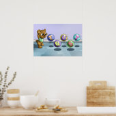 Poster Ours de bébé (Cuisine)