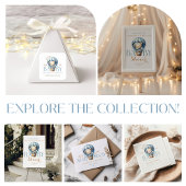 Poster Ours de bébé en Bleu à air chaud