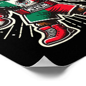 Poster Ours de boxe mexicain (Coin)