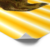 Poster ours de cirque vintage (Coin)