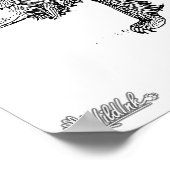 Poster Ours de fentes (Coin)