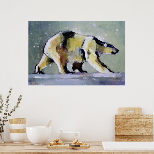 Poster Ours de glace 1998 (Cuisine)