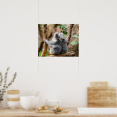 Poster Ours de Koala (Cuisine)