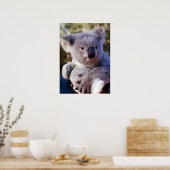 Poster Ours De Koala Tenant Un Ours De Koala (Cuisine)