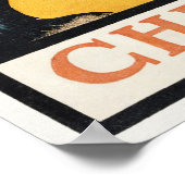 Poster Ours de Noël vintage (Coin)