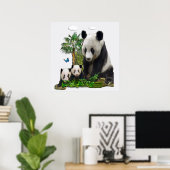 Poster Ours de panda (Bureau à domicile)