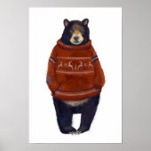 Poster Ours de Sweer Red Reinder (Devant)