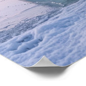 Poster Ours de verre Aurore arctique (Coin)