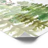 Poster Ours des bois 1er signe marquant de l'anniversaire (Coin)