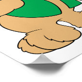 Poster Ours détective d'espionnage (Coin)