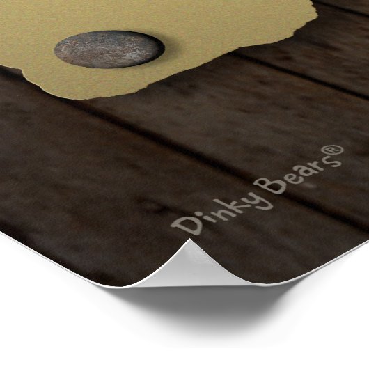 Poster Ours Dinky : Recherché (Coin)