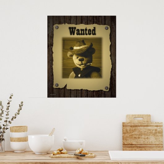 Poster Ours Dinky : Recherché (Cuisine)