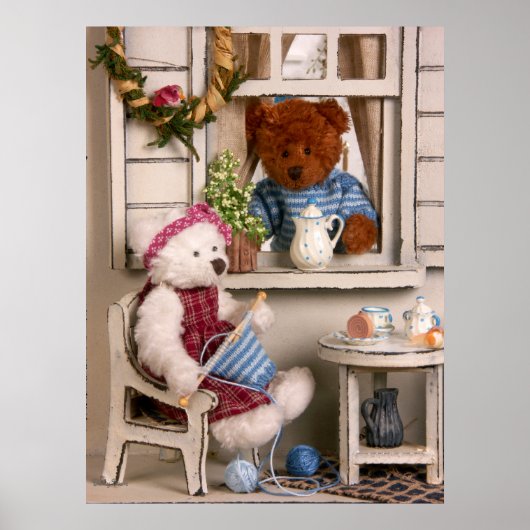 Poster Ours Dinky : Vie de campagne (Devant)