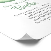 Poster Ours en peluche au-dessus de la lune My Water Brok (Coin)