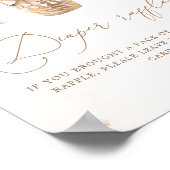 Poster Ours en peluche avec chiche à balloon neutre (Coin)