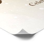 Poster Ours en peluche avec des ballons verts et Brown Bi (Coin)