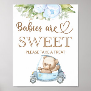 Poster Ours en peluche bébé ours bébé Les bébés sont doux