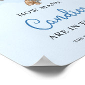 Poster ours en peluche Combien de bonbons sont dans le je (Coin)