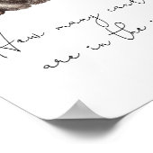 Poster ours en peluche - devinez combien de bonbons (Coin)