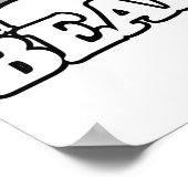 Poster Ours et Fier (Coin)