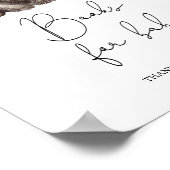 Poster Ours et pot de miel - livres pour bébé (Coin)