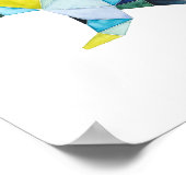 Poster Ours géométrique (Coin)