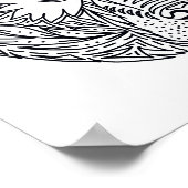 Poster Ours inspiré 2 (Coin)