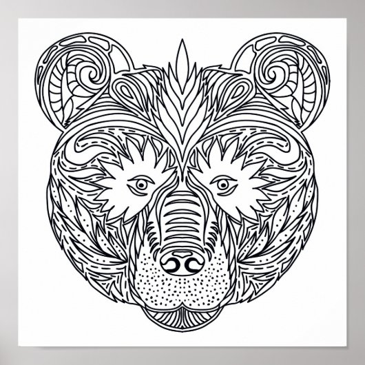 Poster Ours inspiré 2 (Devant)