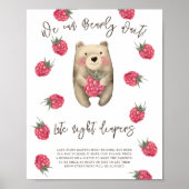 Poster Ours - Late couches de nuit (Devant)