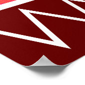 Poster Ours noir (Coin)