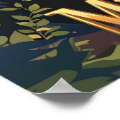 Poster Ours noir du Minnesota (Coin)