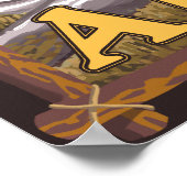 Poster Ours noir en forêt - Wrangell, Alaska (Coin)