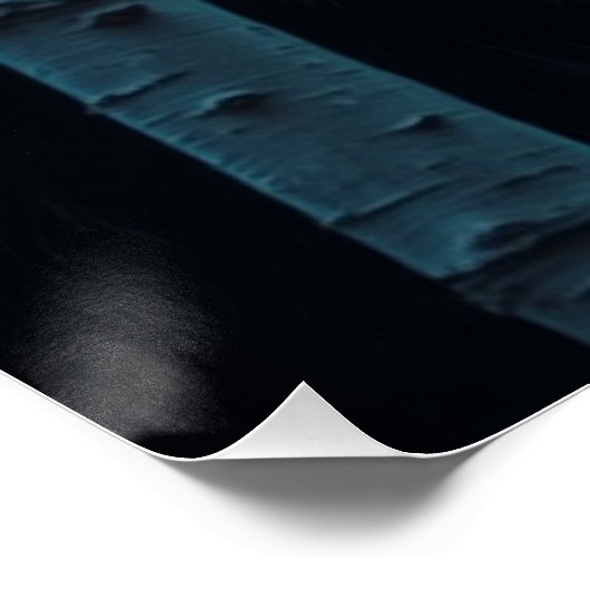 Poster Ours noir et Aurora (Coin)