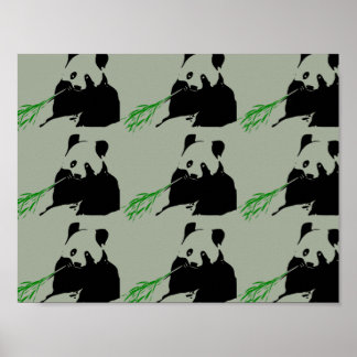Poster Ours panda
