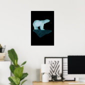 Poster Ours polaire (Bureau à domicile)