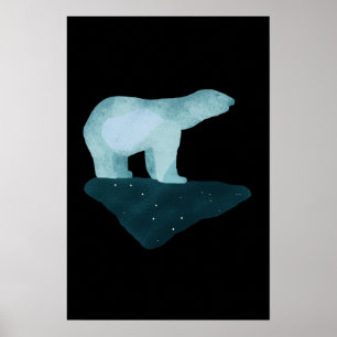 Poster Ours polaire