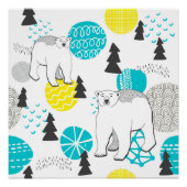 Poster Ours polaire (Devant)