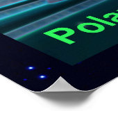 Poster Ours polaire à bord de glace (Coin)