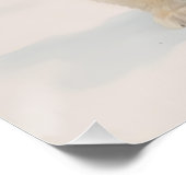 Poster Ours polaire et épicerie Élégance arctique (Coin)