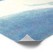 Poster Ours polaire et manchot des années 1940 (Coin)