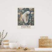 Poster Ours polaire Nom scientifique Faune (Cuisine)