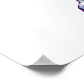 Poster Ours polaire Saint Valentin (Coin)