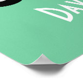 Poster Ours rouge dans l'affiche convertible (Coin)