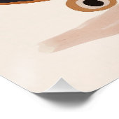 Poster Ours sur skateboard, pépinière murale, salle pour  (Coin)