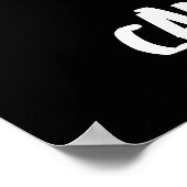 Poster Ourson de dessin animé mignon dans l'espace (Coin)