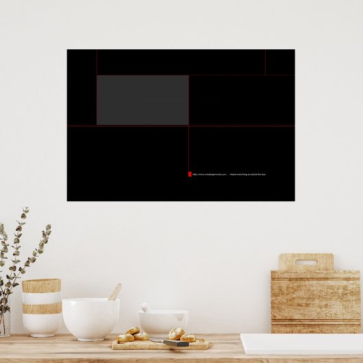 Poster Oustide La Boîte (Cuisine)