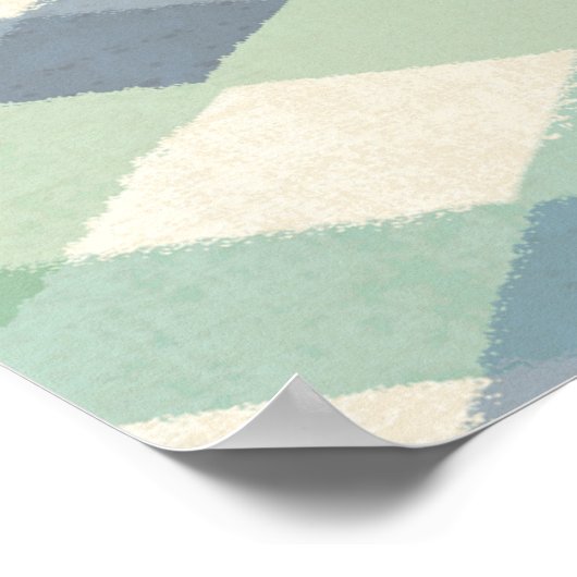 Poster Outdoor | Pastel Geometric (Coin)